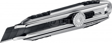 OLFA. Нож, X-design, цельная алюминиевая рукоятка, винтовой фиксатор, 18 мм [2]  купить в Хабаровске
