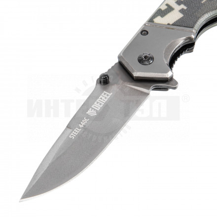 Нож складной, многоцелевой, системы Liner-Lock, с накладкой G10 на эргономичной рукоятке// Denzel [5]  купить в Хабаровске