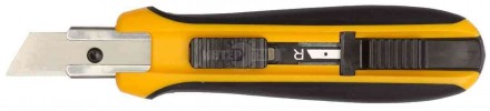 Нож OLFA с выдвижным трапецевидным лезвием, автофиксатор, 17,5мм купить в Хабаровске