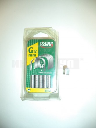 Скобы д/степлера 12мм 640шт FICHERDAREX ## купить в Хабаровске