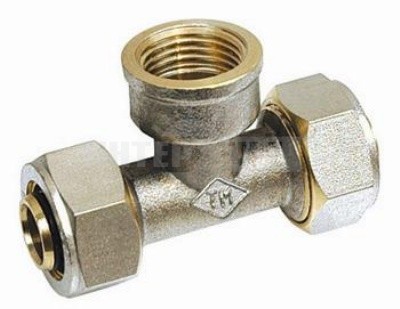 Тройник (цанга-внутр) 1605-T16*1/2F*16 купить в Хабаровске