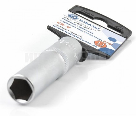 Головка 11мм 3/8' глубок Cr-V Кобальт [2]  купить в Хабаровске