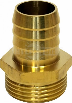 Штуцер д/шланга внешРезьба 3/4-18мм латунь QE купить в Хабаровске