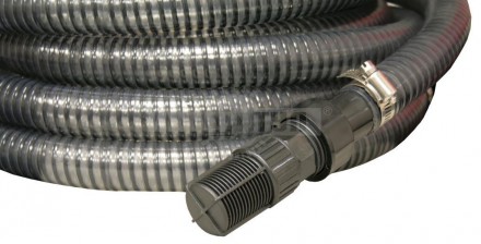 Шланг 7м 1' садовый всасывающий 25мм клапан QE [4]  купить в Хабаровске