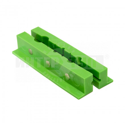 Губки магнитные д/тисков 155х28х25 мм с канавками 2шт Кобальт купить в Хабаровске