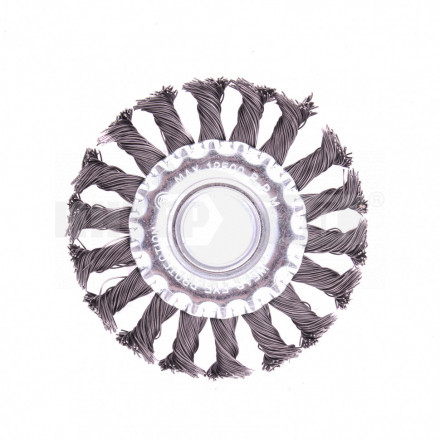 Щетка д/УШМ 100мм плоск круч Matrix купить в Хабаровске