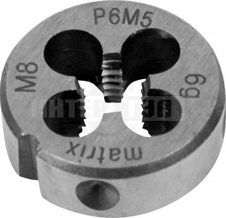 Плашка М10 х 1,25 мм, Р6М5 // MATRIX купить в Хабаровске