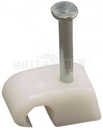 Скобы д/кабеля _5мм круг 50шт гвоздь Зубр купить в Хабаровске