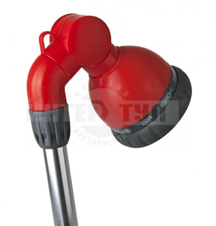 Пистолет-распылитель 9режимов мягкПластик длинРучка QE [4]  купить в Хабаровске