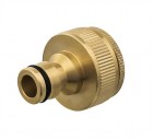 Штуцер д/шланга внутрРезьба 3/4-1" -БРСпапа латунь QE в Хабаровскe