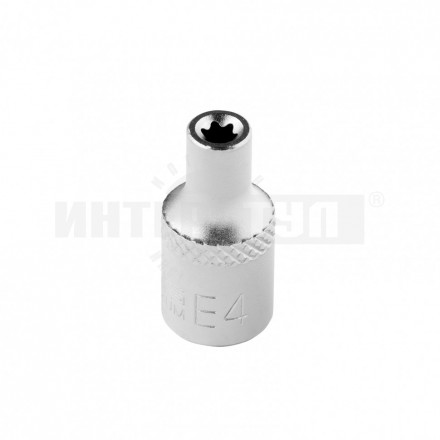 Головка торцевая 1/4, Е4, CrV// Stels [3]  купить в Хабаровске