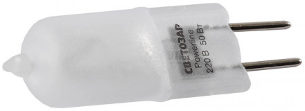 Лампа галогенная цоколь GY6.35 капс матСтекло d13мм 75Вт 220В Светозар [2]  купить в Хабаровске