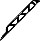 Полотно сабел газобетон 455мм шаг12,7мм 1шт Практика в Хабаровскe