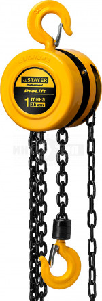 Таль цепная 1.0т 2.5м шестеренная Profi Stayer [2]  купить в Хабаровске