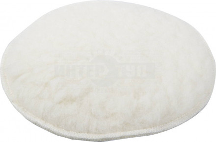 Круг полировальный 180мм натурМех липучка Зубр [2]  купить в Хабаровске