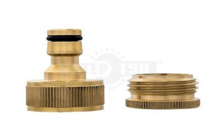 Штуцер д/шланга внутрРезьба 3/4-1" -БРСпапа латунь QE [4]  купить в Хабаровске