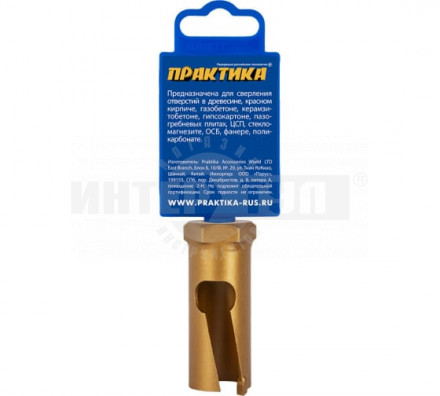 Коронка универс 25мм твердоспл Практика [2]  купить в Хабаровске