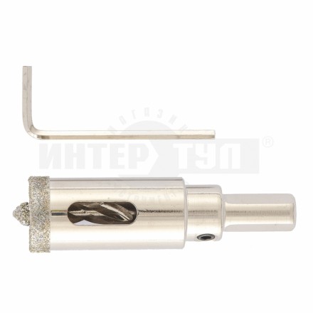 Сверло алмазное по керамограниту, 32 х 67 мм, 3-гранный хвостовик// MATRIX купить в Хабаровске