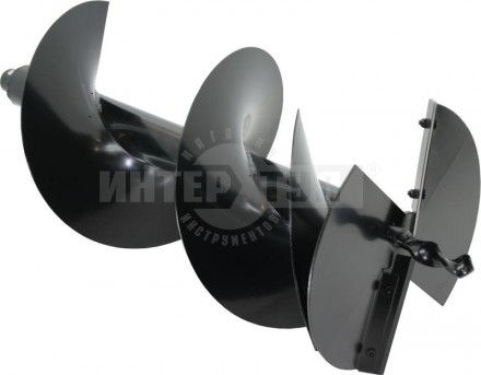 Бур д/мотобура DDE 800x300мм для земли ножи черный [3]  купить в Хабаровске