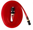 Шланг 15м 1/2' садовый дождеватель ПВХ фитинги QE в Хабаровскe