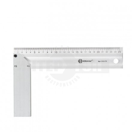 Угольник 250мм столярный алюм Кобальт купить в Хабаровске