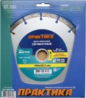Круг алмазный 180х22 сегментный Мастер Практика в Хабаровскe