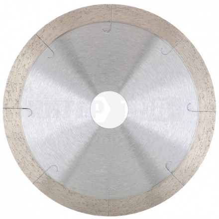 Круг алмазный ф180х22,2мм, сплошной c лазерной перфорацией, мокрое резание GROSS [2]  купить в Хабаровске