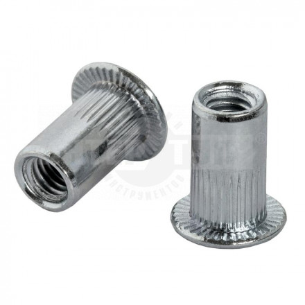 Заклепки резьбовые M10x21.5мм сталь 20шт Кобальт купить в Хабаровске