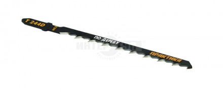 Полотно элЛобзик евро/х дер _75х4.0мм 2шт T244D грубыйРез HCS Практика [2]  купить в Хабаровске