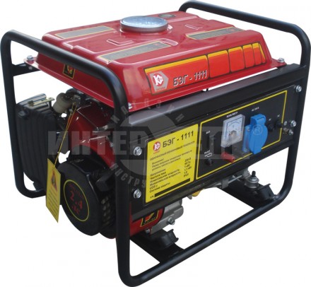 Генератор бенз Калибр БЭГ-1111 купить в Хабаровске