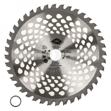 Нож д/кустореза DDE WOOD CUT 255х25.4мм 40зуб 1.3мм [2]  купить в Хабаровске