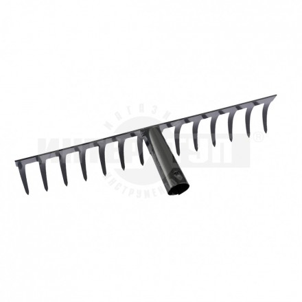 Грабли 14зуб 360мм прямые безЧеренка Сибртех [2]  купить в Хабаровске