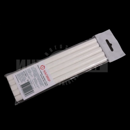 Клей д/термопистолета 11.2х200мм 5шт бел (120811) Калибр купить в Хабаровске