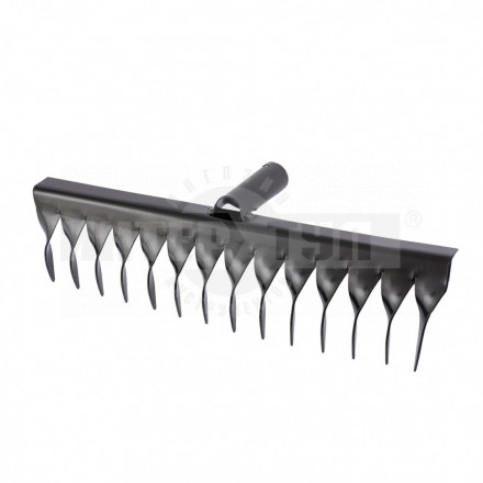 Грабли 14зуб 360мм витые безЧеренка Сибртех [2]  купить в Хабаровске