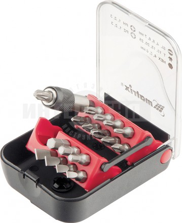 Набор бит  17пр кейс Matrix купить в Хабаровске