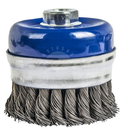 Щетка д/УШМ 100мм M14 чашка витая усил Практика [3]  купить в Хабаровске