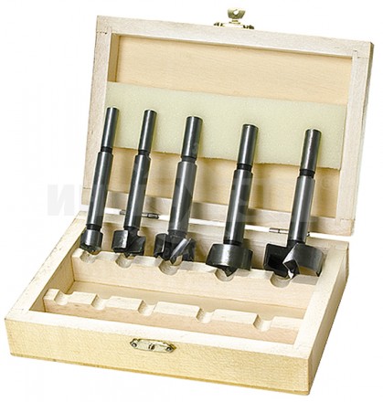 Набор сверл дер 5шт форстнера 10/15/20/25/35мм дерКороб Matrix купить в Хабаровске