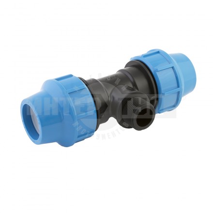 Фитинг Джилекс ПНД тройник РР40хG1х40 купить в Хабаровске