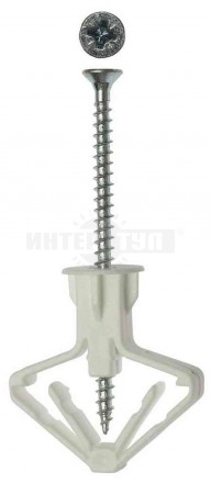 Дюбель 10х50мм 100шт д/пустКонструкц полипроп оцинк Зубр купить в Хабаровске