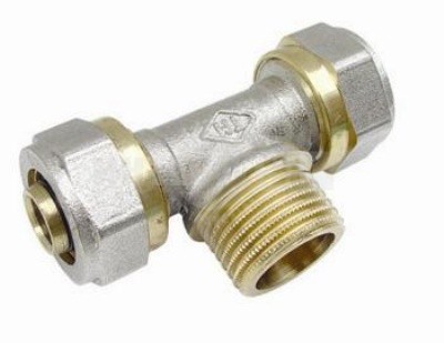 Тройник (цанга-наруж) 2009-Т20*3/4М*20 купить в Хабаровске