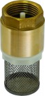 Обратный клапан 1" латунь сетка (130501) Калибр в Хабаровскe