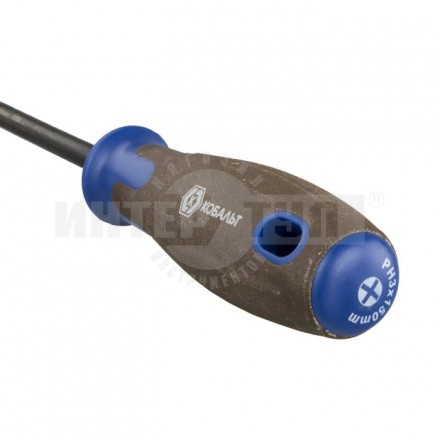 Отвертка+ 3х150мм древесно-полимерная ручка POLYWOOD Кобальт [2]  купить в Хабаровске