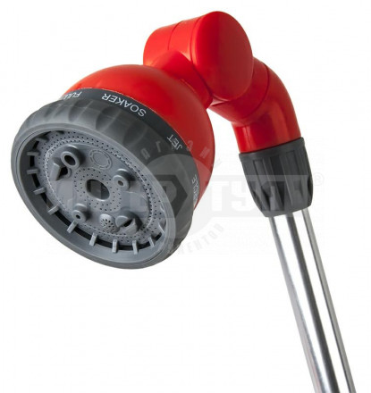 Пистолет-распылитель 9режимов мягкПластик длинРучка QE [5]  купить в Хабаровске