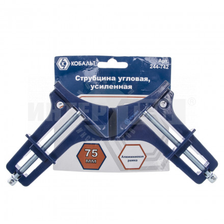 Струбцина угловая 75мм усиленная Кобальт [2]  купить в Хабаровске